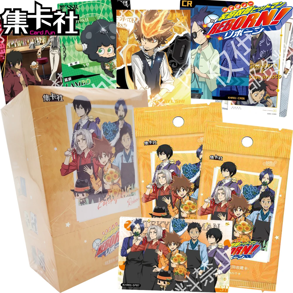 CARD.FUN Original Official Hitman Reborn Collection Cards Splicing Design Anime Character Hot-blooded Battle Moment Cards Gifts
CARD.FUN Original Official Hitman Reborn Collection Cards Splicing Design Anime Character Hot-blooded Battle Moment Cards Gifts