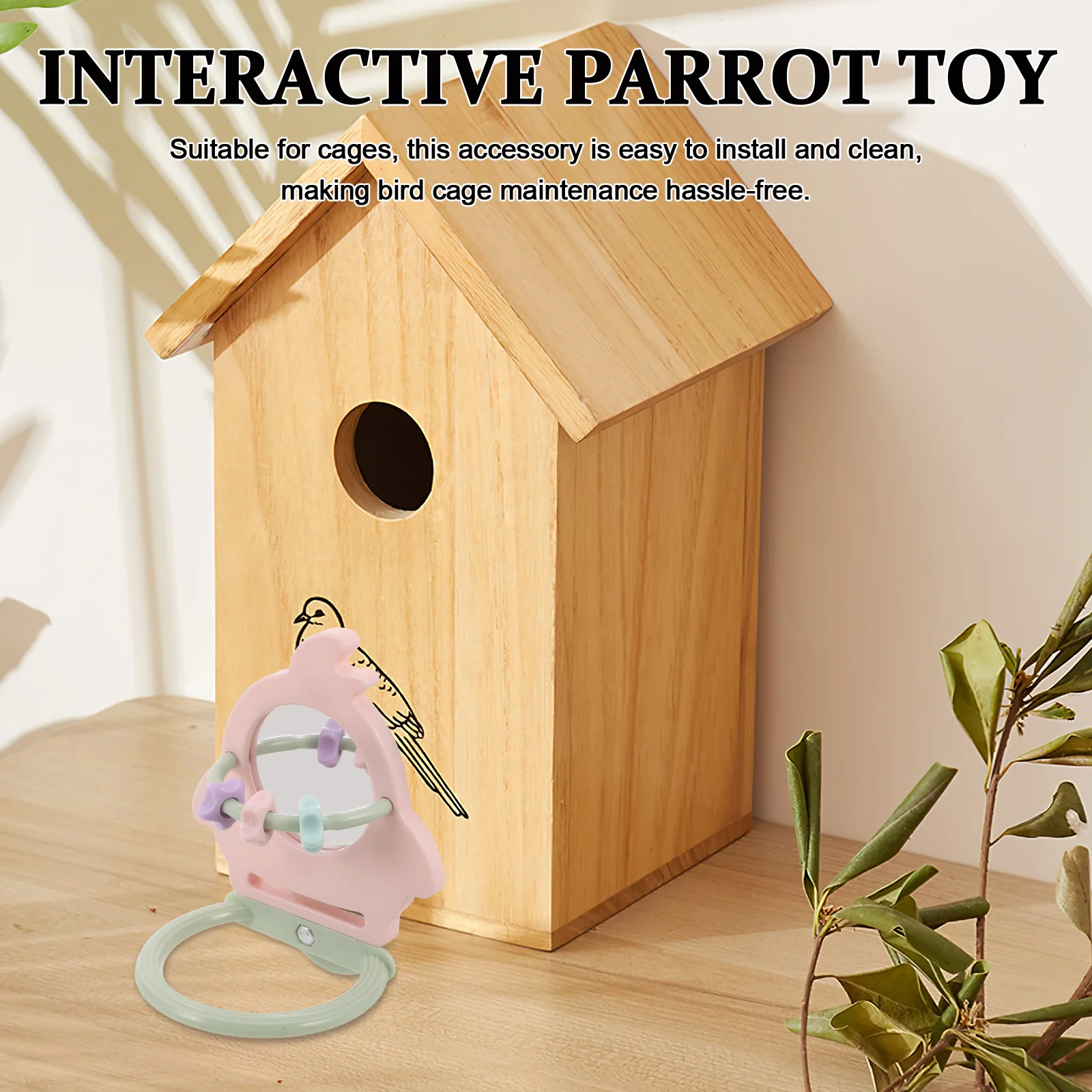 Bird Mirror Perch Parrot Cage Plastic Interactive Chewing Shredding Foraging Accessories Parakeet Budgies Cockatiels Conures
Bird Mirror Perch Parrot Cage Plastic Interactive Chewing Shredding Foraging Accessories Parakeet Budgies Cockatiels Conures