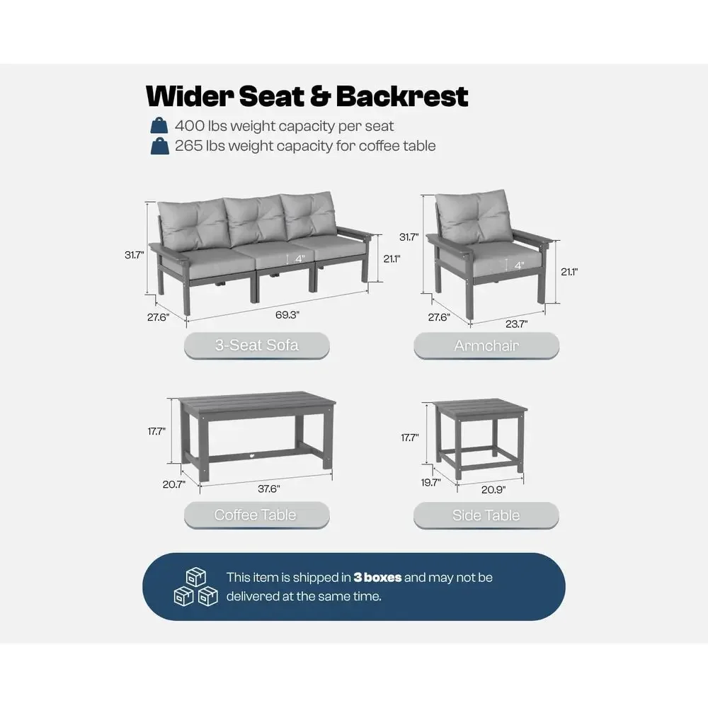 Special Offer10-Piece Outdoor Patio Furniture Set With 3-Seat Sofa, 4 Armchairs, 2 Side Tables, And Coffee Table
Special Offer10-Piece Outdoor Patio Furniture Set With 3-Seat Sofa, 4 Armchairs, 2 Side Tables, And Coffee Table