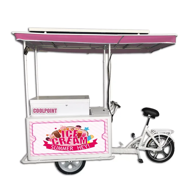Electric Food Three Wheel Cart Mobile Ice Cream Tricycle Refrigerated Freezer Truck Trike for Showcase
Electric Food Three Wheel Cart Mobile Ice Cream Tricycle Refrigerated Freezer Truck Trike for Showcase