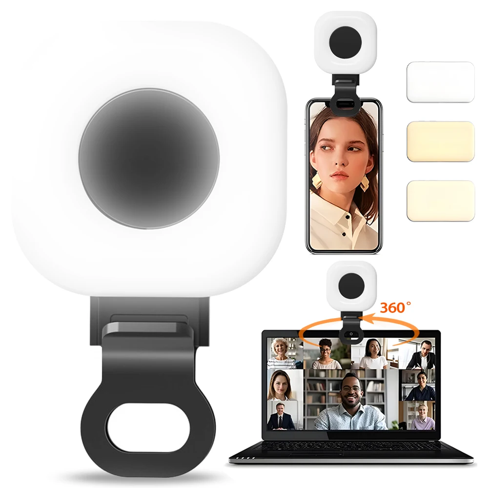 Rechargeable LED Phone Flashes Portable Selfie Lights Clip Photography Lamp for IPhone IPad Laptop Video Makeup Conference
Rechargeable LED Phone Flashes Portable Selfie Lights Clip Photography Lamp for IPhone IPad Laptop Video Makeup Conference