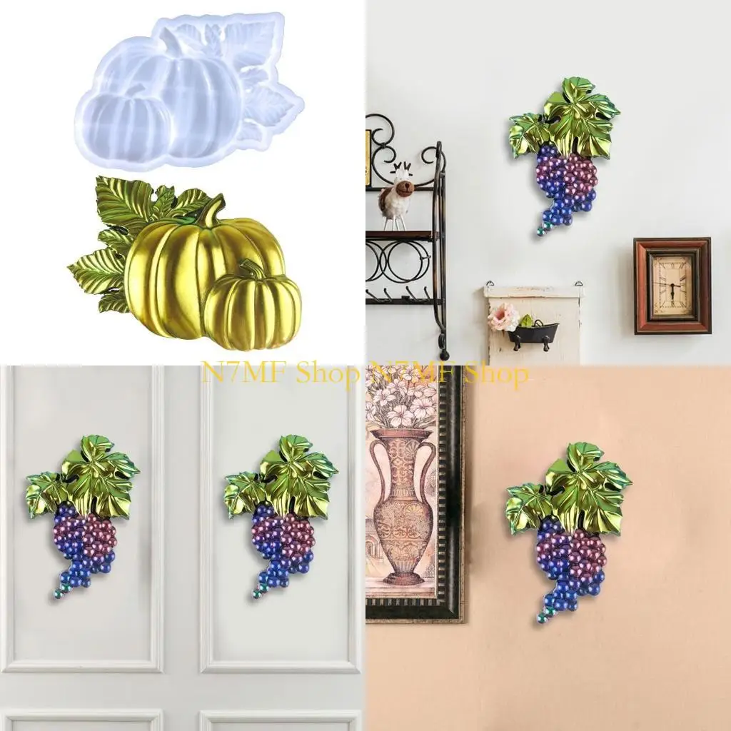 N7MF DIY Тыква тыква виноградные украшения настольные украшения эпоксидная силиконовая форма
N7MF DIY Тыква тыква виноградные украшения настольные украшения эпоксидная силиконовая форма