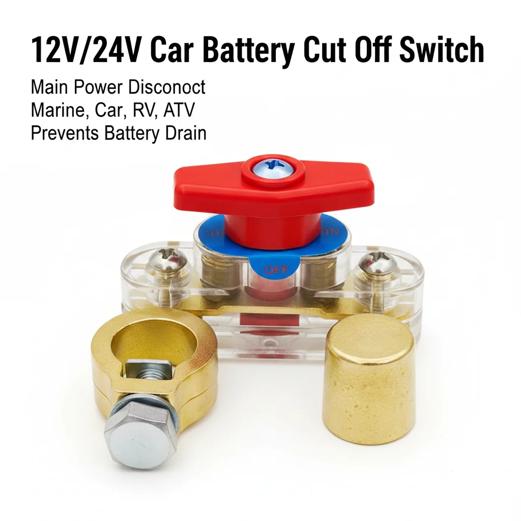 12V/24V Car Battery Cut Off Switch Anti-Power Off Leakage Disconnect Switch Automatic Circuit Breaker For Cars Truck Parts
12V/24V Car Battery Cut Off Switch Anti-Power Off Leakage Disconnect Switch Automatic Circuit Breaker For Cars Truck Parts