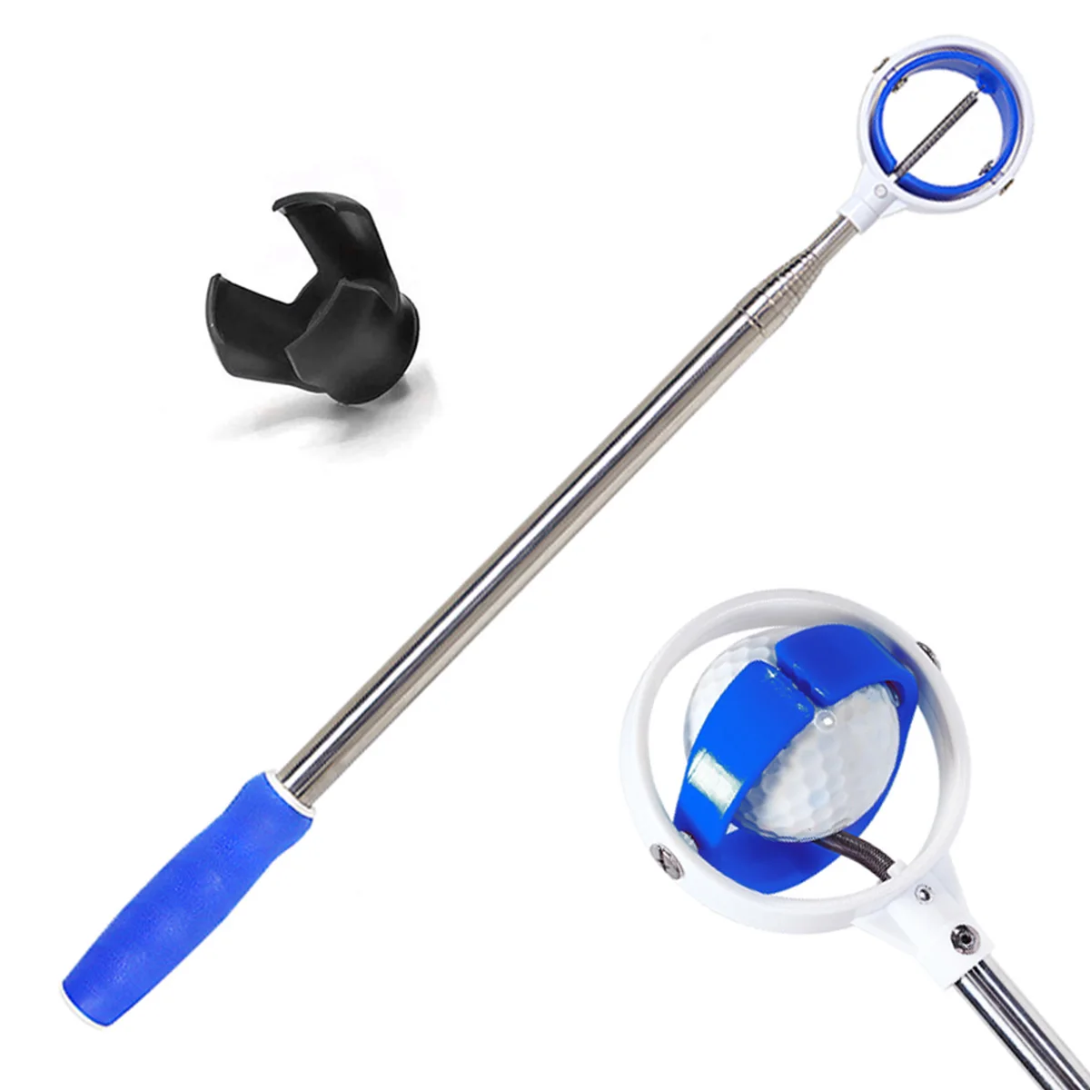 1pc Golf Spring Ball Picker With 1pc Claw Ball Picker,Stainless Steel Telescopic Shaft Ball Retriever, Golf Accessories
1pc Golf Spring Ball Picker With 1pc Claw Ball Picker,Stainless Steel Telescopic Shaft Ball Retriever, Golf Accessories