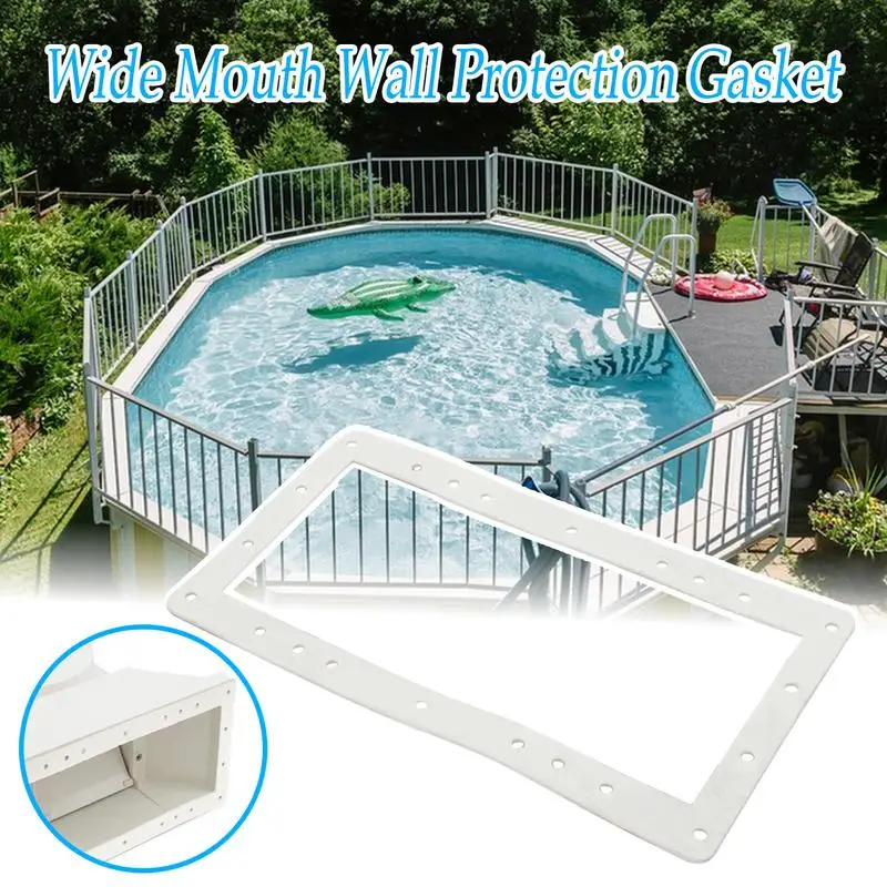Pool Skimmer Gaskets and Seals Ground Pool Wide Mouth Gaskets Swimming Accessories Rectangular Pad Butterfly Faceplate Tool
Pool Skimmer Gaskets and Seals Ground Pool Wide Mouth Gaskets Swimming Accessories Rectangular Pad Butterfly Faceplate Tool