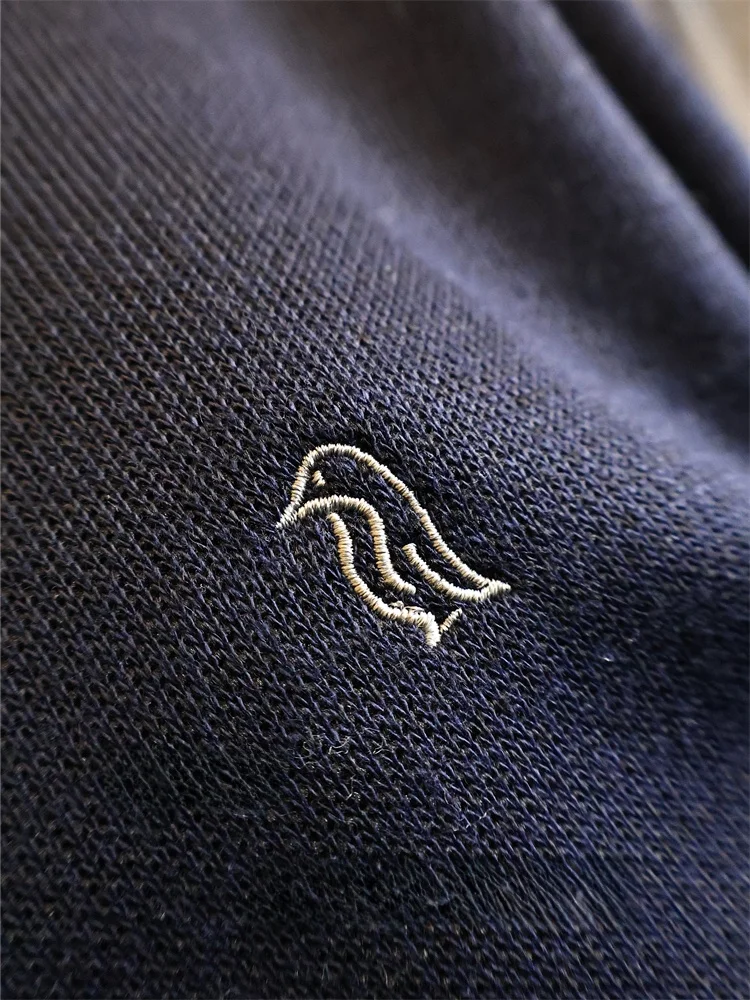 Высокий джинсовый вязаный мужской свитер с высоким воротником на молнии, свободный крой, модный Urban Sle Long Sve, однотонный цвет, весна-осень
Высокий джинсовый вязаный мужской свитер с высоким воротником на молнии, свободный крой, модный Urban Sle Long Sve, однотонный цвет, весна-осень