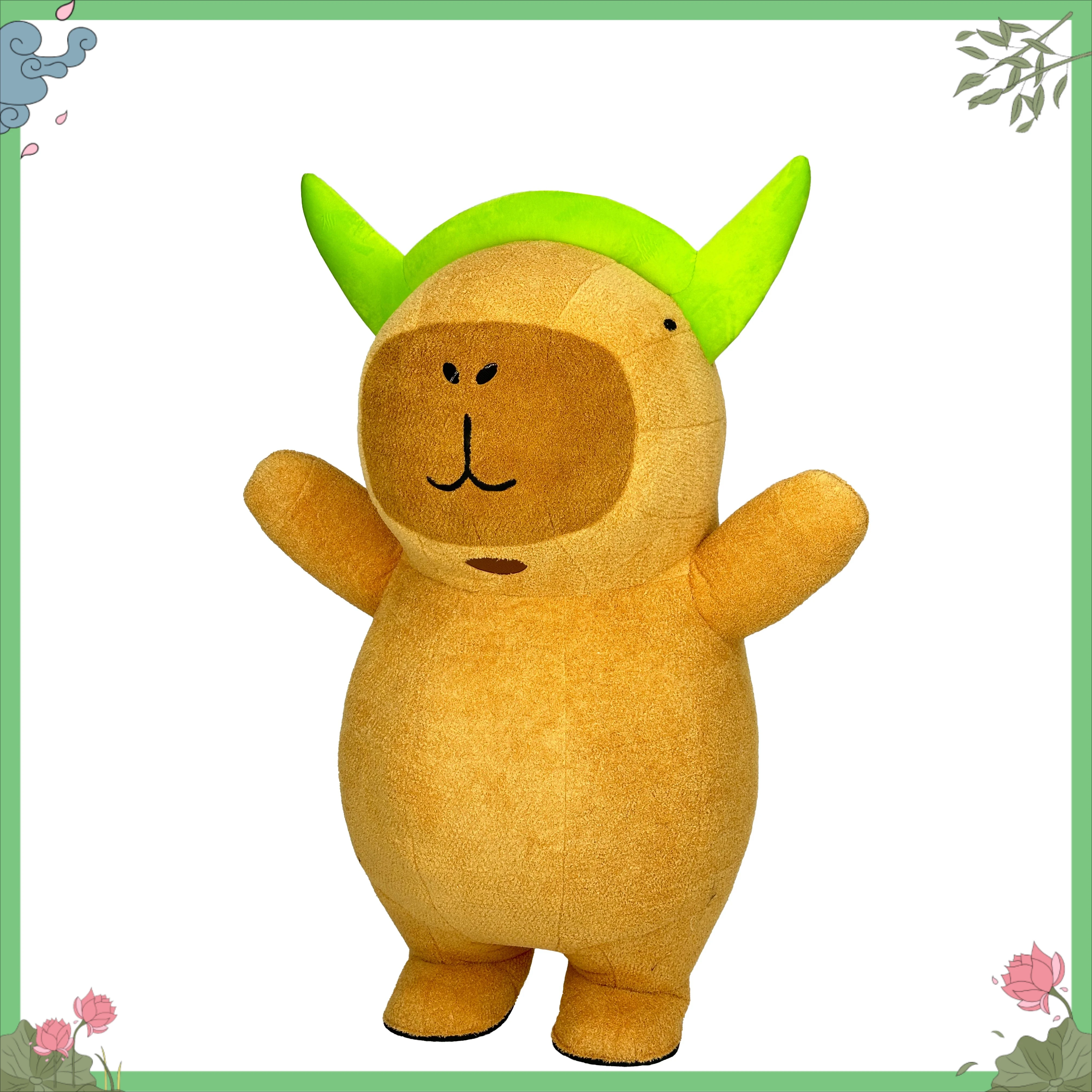 Надувной костюм капибары для взрослых, костюм-маскот для выступлений, костюм для Хэллоуина и карнавала, не требующий батареек
Надувной костюм капибары для взрослых, костюм-маскот для выступлений, костюм для Хэллоуина и карнавала, не требующий батареек