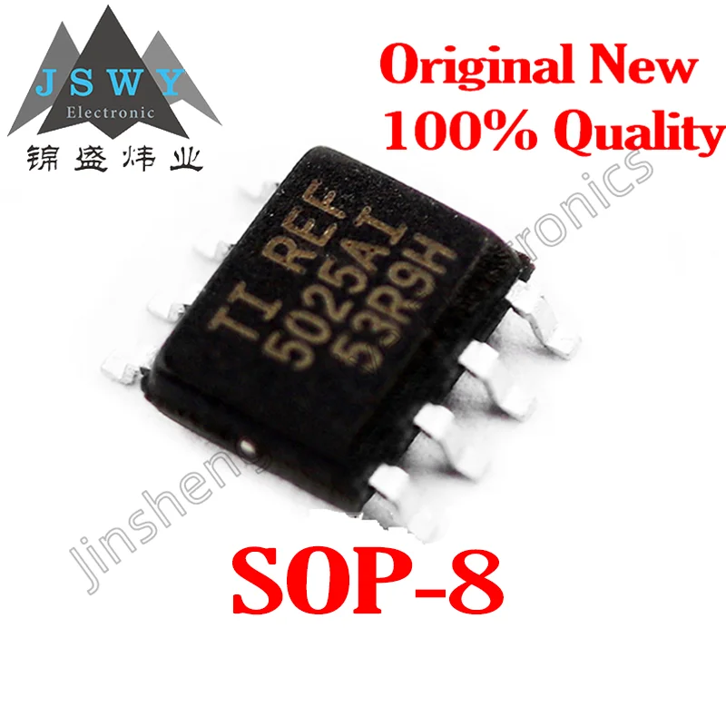 (5-10 pcs) REF5025AIDR SOIC-8 REF5025AI 100% original imported Precision Voltage Reference Chip OEM in stock Ships Fast!
(5-10 pcs) REF5025AIDR SOIC-8 REF5025AI 100% original imported Precision Voltage Reference Chip OEM in stock Ships Fast!