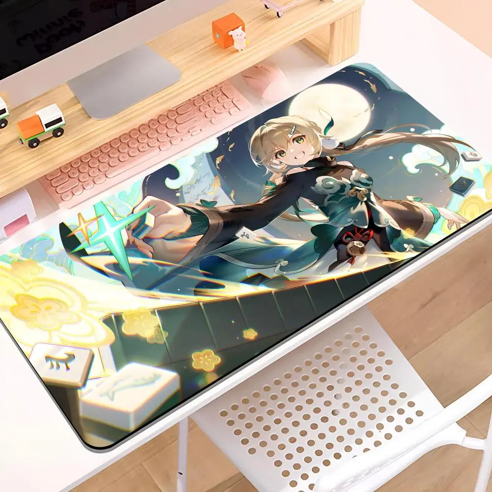 H-Honkai Star Rail Games Mouse Pad 100x50cm Mouse Pad Laptop Cool Game 900x400 Keyboard Mousepad Office PC Gaming Accessories Ta
H-Honkai Star Rail Games Mouse Pad 100x50cm Mouse Pad Laptop Cool Game 900x400 Keyboard Mousepad Office PC Gaming Accessories Ta