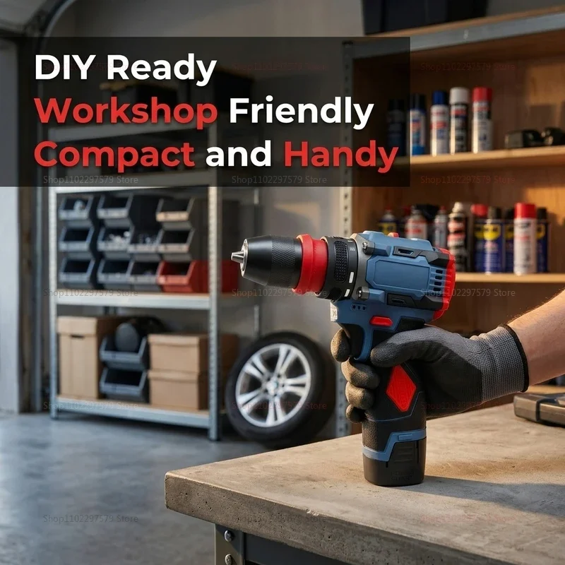 16.8V 2 in 1 Brushless Electric Screwdriver Drill Cordless Power Tool for Home Repairs DIY Electronics Furniture Assembly
16.8V 2 in 1 Brushless Electric Screwdriver Drill Cordless Power Tool for Home Repairs DIY Electronics Furniture Assembly