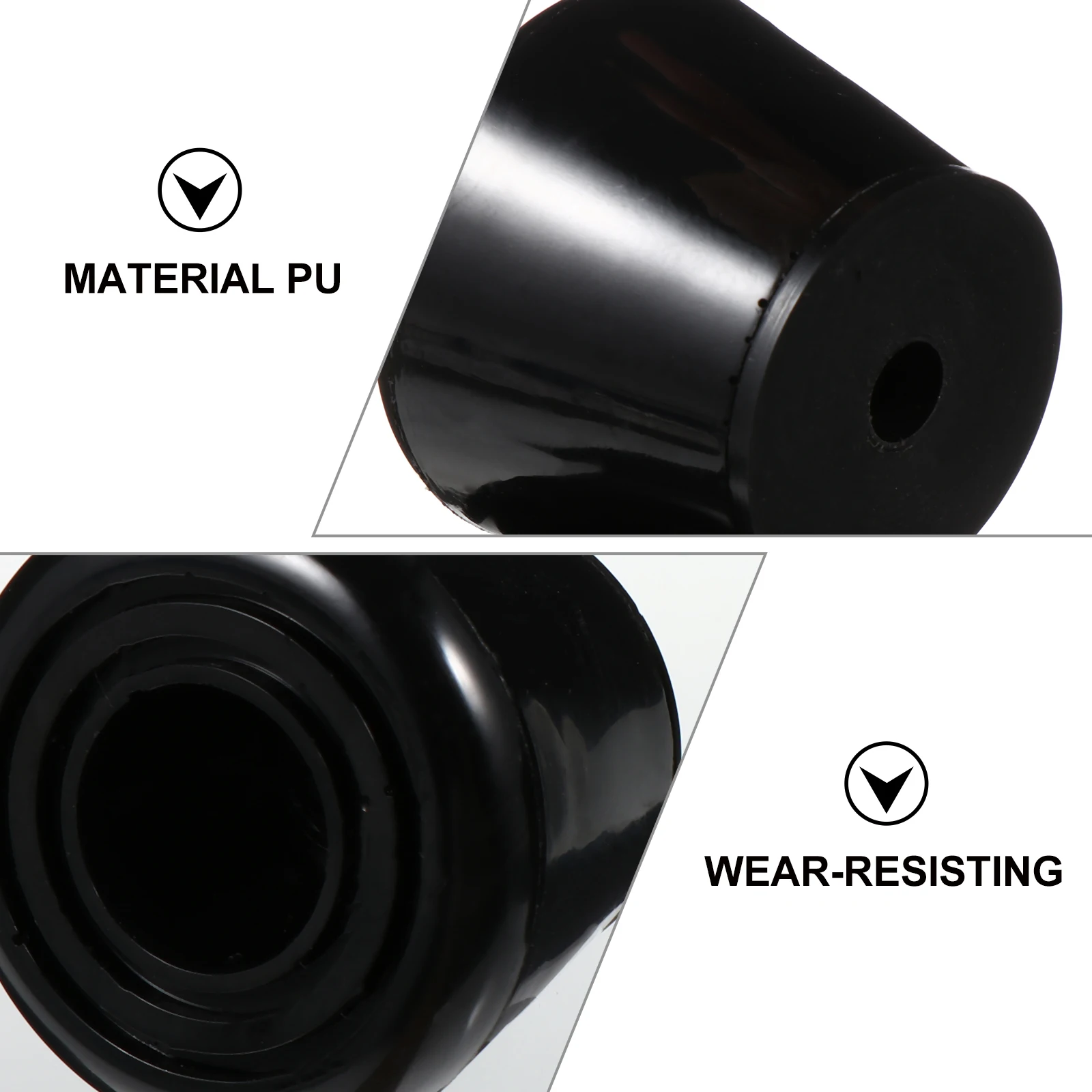 4 Pcs Roller Skates Brake PU Material Anti Stable Fast Stopping Easy Install Wear Resistant Non for Skate
4 Pcs Roller Skates Brake PU Material Anti Stable Fast Stopping Easy Install Wear Resistant Non for Skate