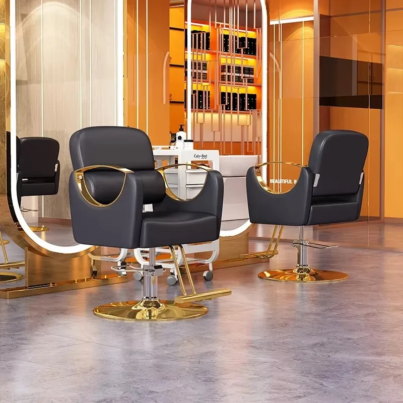Luxury Swivel Salon Chair Elegant Nordic Trendy Design Barber Chairs Professional Equipment Silla Barberia Commercial Furniture
Luxury Swivel Salon Chair Elegant Nordic Trendy Design Barber Chairs Professional Equipment Silla Barberia Commercial Furniture