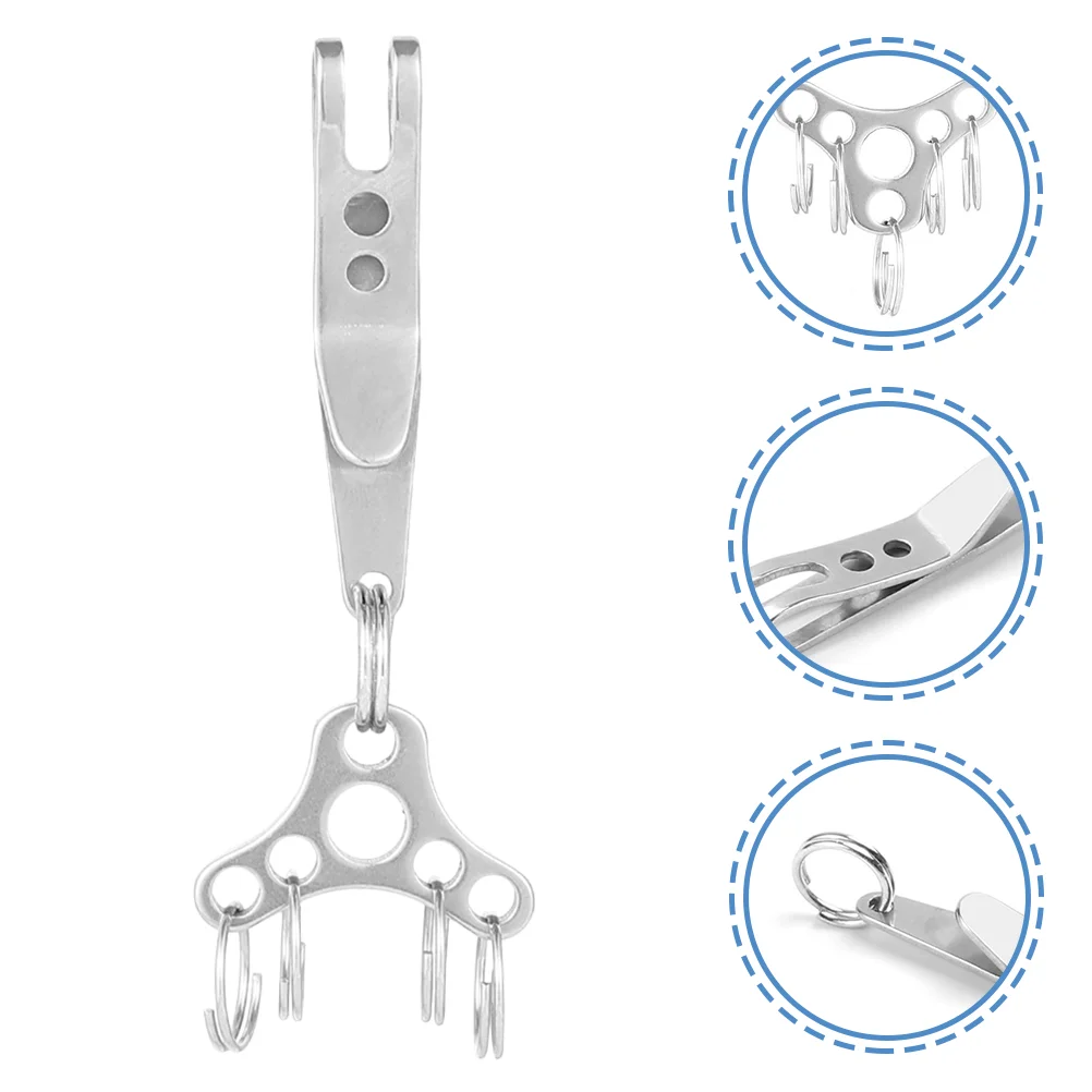 4pcs Key Chain Stainless Steel Quick Release Clip Locking Carabiner Climbing Pocket Outdoor buckle metal suspension clips
4pcs Key Chain Stainless Steel Quick Release Clip Locking Carabiner Climbing Pocket Outdoor buckle metal suspension clips
