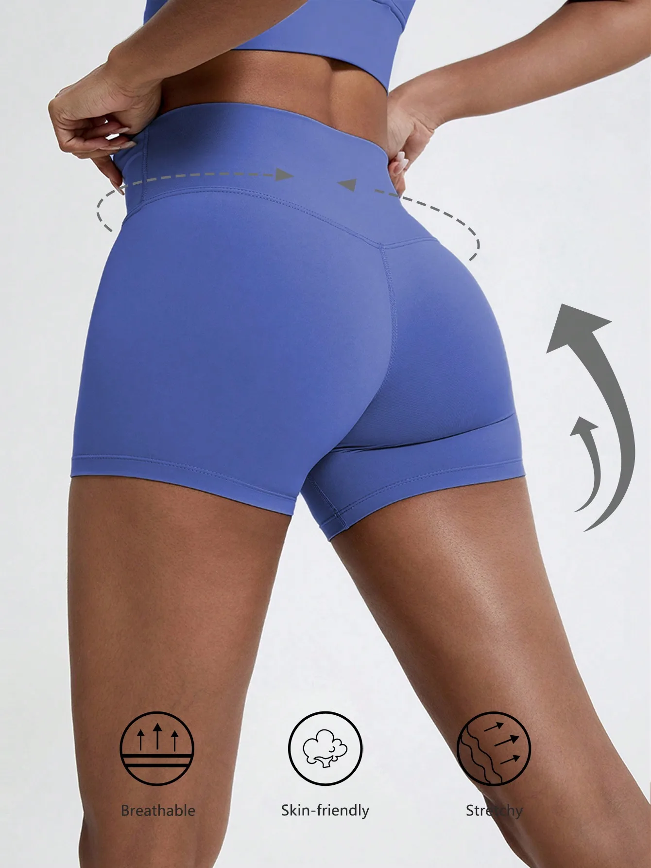 1 Piece High Waist Yoga Sports Shorts Outdoor Gym Running Workout Bottoms Breathable High Stretch Cycling Pants
1 Piece High Waist Yoga Sports Shorts Outdoor Gym Running Workout Bottoms Breathable High Stretch Cycling Pants