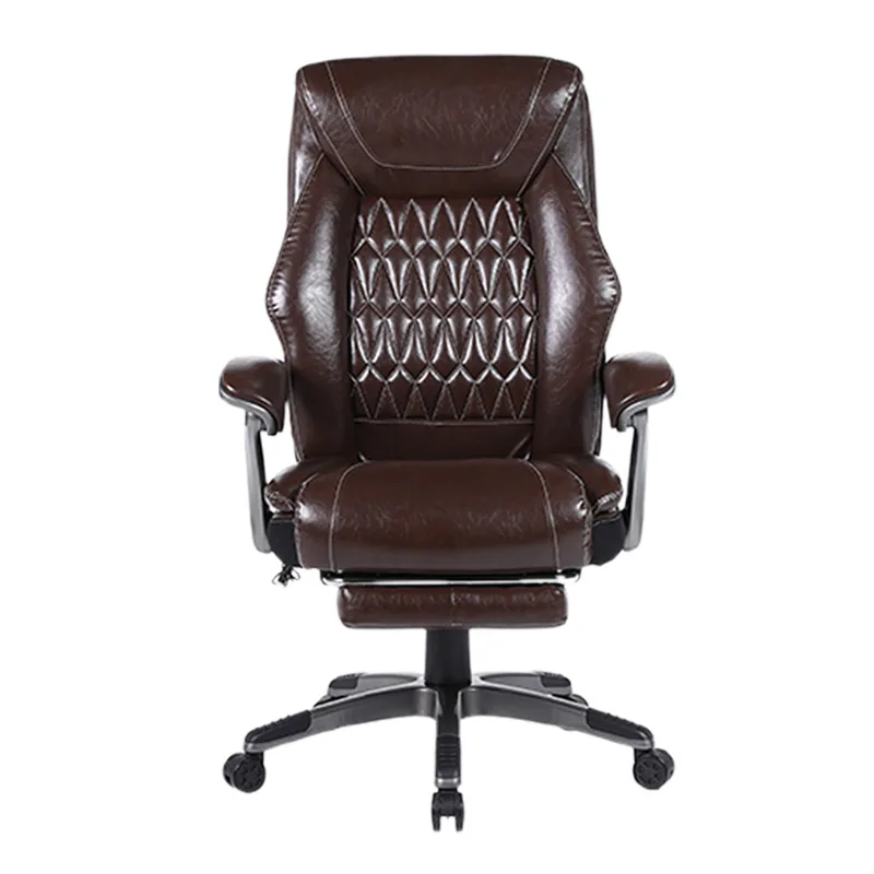 CX home business president cowhide leather sedentary, office chair can be lifted
CX home business president cowhide leather sedentary, office chair can be lifted