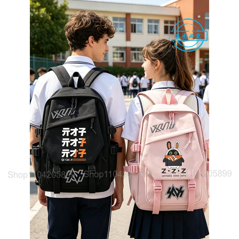 Zenless Zone Zero Backpack Anime Game Girls Boys Mochila Student School Bags Cartoon Travel Rucksack Holiday Gift
Zenless Zone Zero Backpack Anime Game Girls Boys Mochila Student School Bags Cartoon Travel Rucksack Holiday Gift