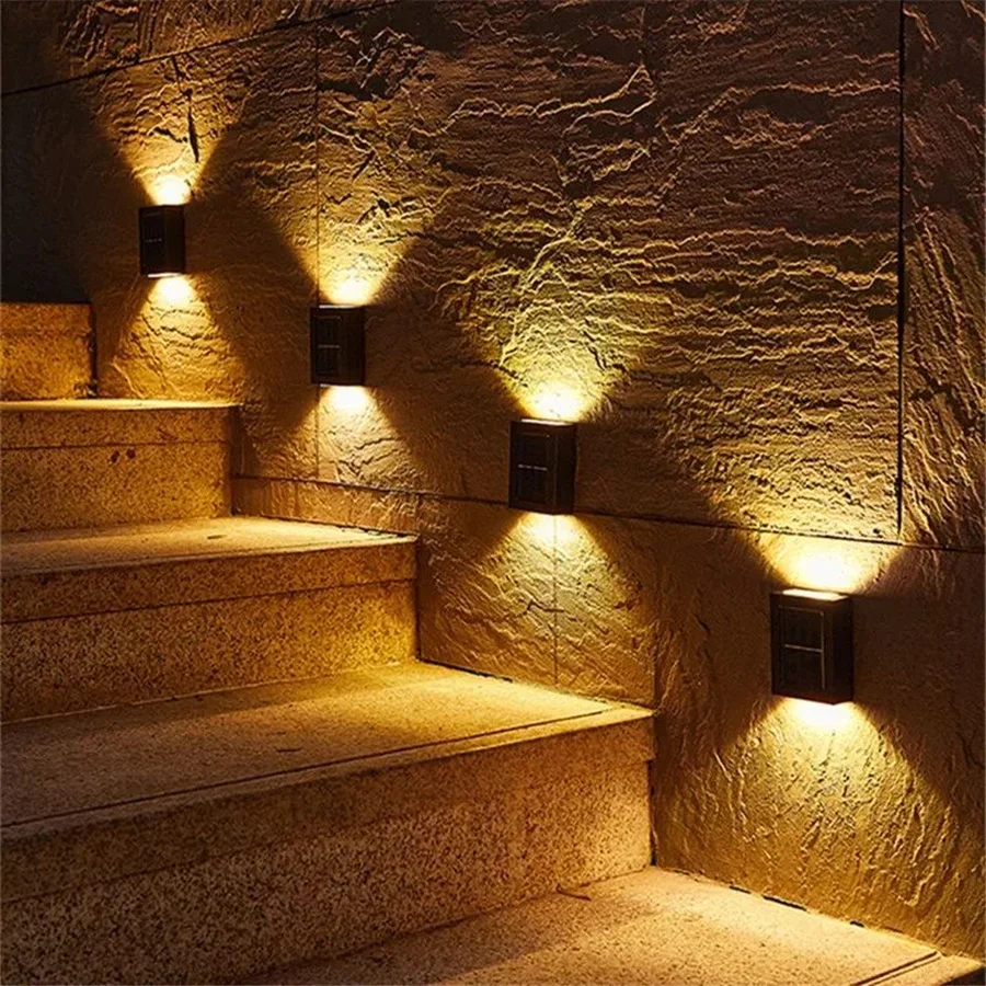 LED Outdoor Solar Garden Light Waterproof Wall Lamps 1/2/4 PCS Home Patio Fence Decoration Landscape Lights Solar Stair Lamp
LED Outdoor Solar Garden Light Waterproof Wall Lamps 1/2/4 PCS Home Patio Fence Decoration Landscape Lights Solar Stair Lamp