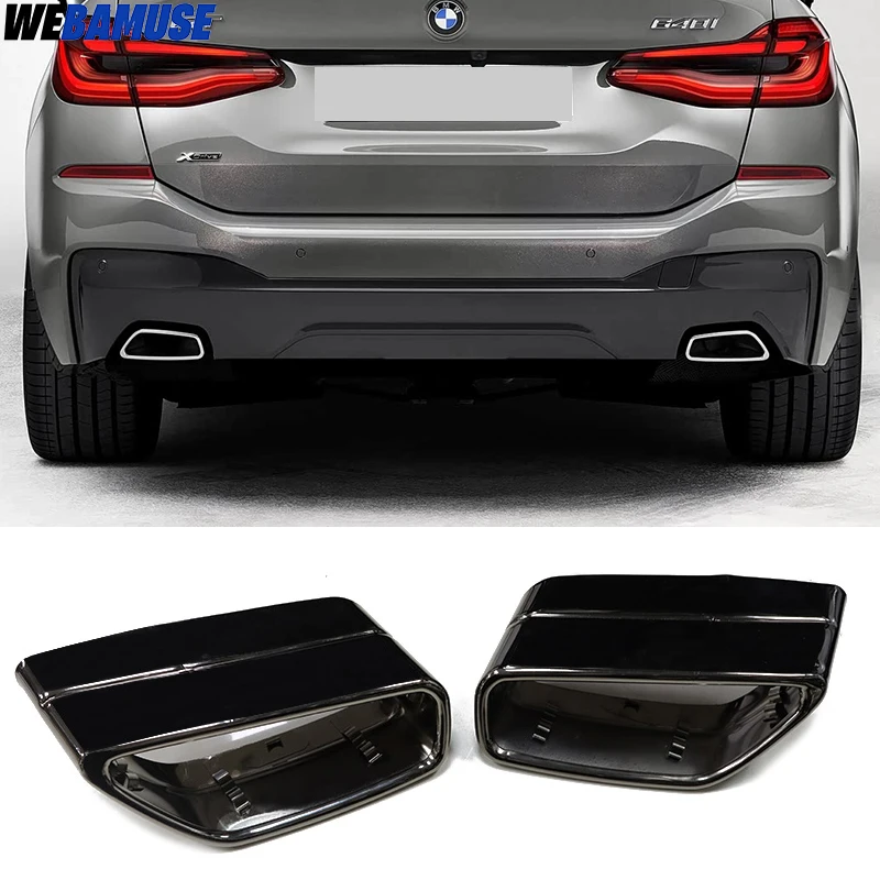 Для BMW 630i 640i 2018-2024 оригинальные сменные декоративные аксессуары глушитель выхлопной системы черная выхлопная труба
Для BMW 630i 640i 2018-2024 оригинальные сменные декоративные аксессуары глушитель выхлопной системы черная выхлопная труба