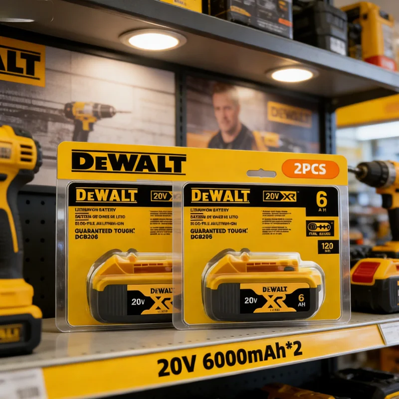 Original DeWalt 6Ah 20V battery replaceable DCB184 DCB200 DCF892 DCF845 DCF850 DCF911 DCD800 DCD805 Tools Battery
Original DeWalt 6Ah 20V battery replaceable DCB184 DCB200 DCF892 DCF845 DCF850 DCF911 DCD800 DCD805 Tools Battery