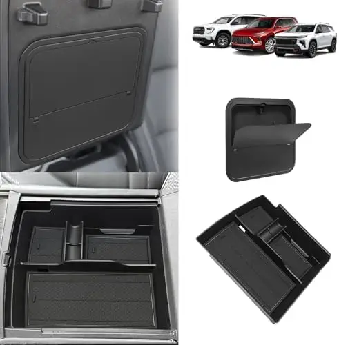 Muslogy Console Organizer for 2024-2026 GMC Acadia, Chevy Traverse, Buick Enclave – Hidden Storage Tray
Muslogy Console Organizer for 2024-2026 GMC Acadia, Chevy Traverse, Buick Enclave – Hidden Storage Tray