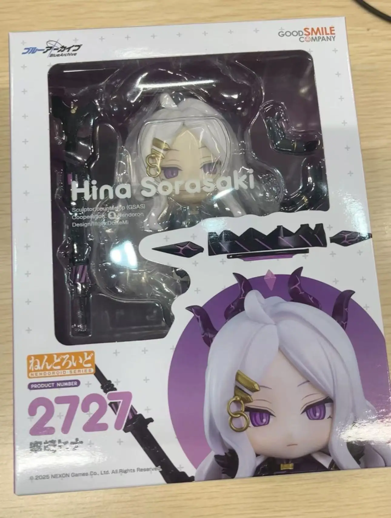 Фигурка Nendoroid GSC Хина Сорасаки из Azure Files
Фигурка Nendoroid GSC Хина Сорасаки из Azure Files