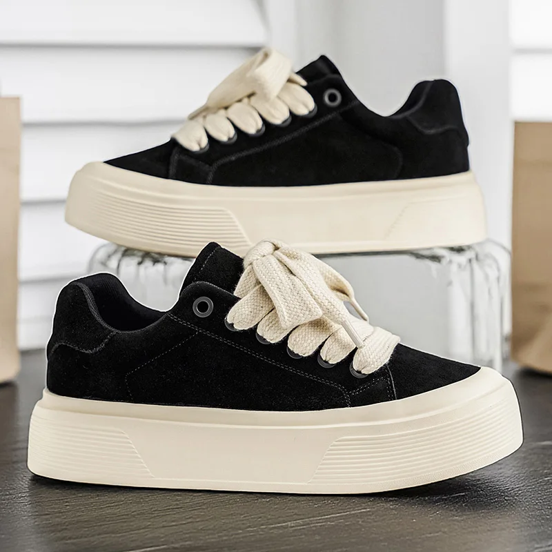 Trendy new season low top thick sole versatile casual fashion board shoes outdoor fashion comfortable sports men's shoes
Trendy new season low top thick sole versatile casual fashion board shoes outdoor fashion comfortable sports men's shoes