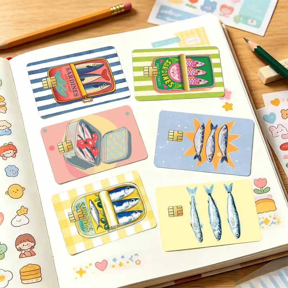 Sardine-E C-Cartoon Credit Card HD Stickers Game Card Decal Small Chip Waterproof Sticker Gift
Sardine-E C-Cartoon Credit Card HD Stickers Game Card Decal Small Chip Waterproof Sticker Gift