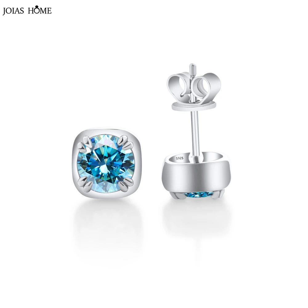 JOIASHOME Sparkling 6.5MM Moissanite Earrings For Women Certified 925 Sterling Silver Square Shape Stud Earring 2025 New Jewelry
JOIASHOME Sparkling 6.5MM Moissanite Earrings For Women Certified 925 Sterling Silver Square Shape Stud Earring 2025 New Jewelry