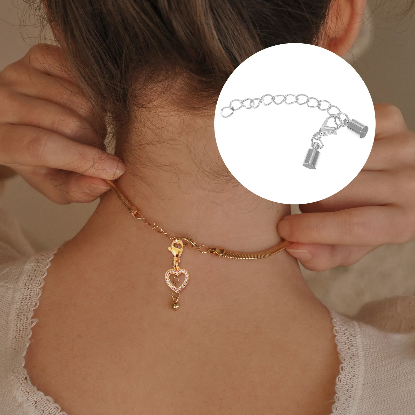 20Pcs Lobster Clasp Lightweight Small Size Jewelry Connector Easy to Use DIY Necklace Bracelet Keyring Closure Component
20Pcs Lobster Clasp Lightweight Small Size Jewelry Connector Easy to Use DIY Necklace Bracelet Keyring Closure Component