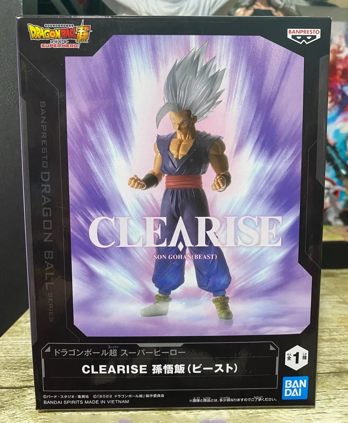 В наличии оригинальная фигурка BANPRESTO CLEARISE Dragon Ball Super Beast Son Gohan, аниме-модель, оригинальная игрушка в штучной упаковке
В наличии оригинальная фигурка BANPRESTO CLEARISE Dragon Ball Super Beast Son Gohan, аниме-модель, оригинальная игрушка в штучной упаковке