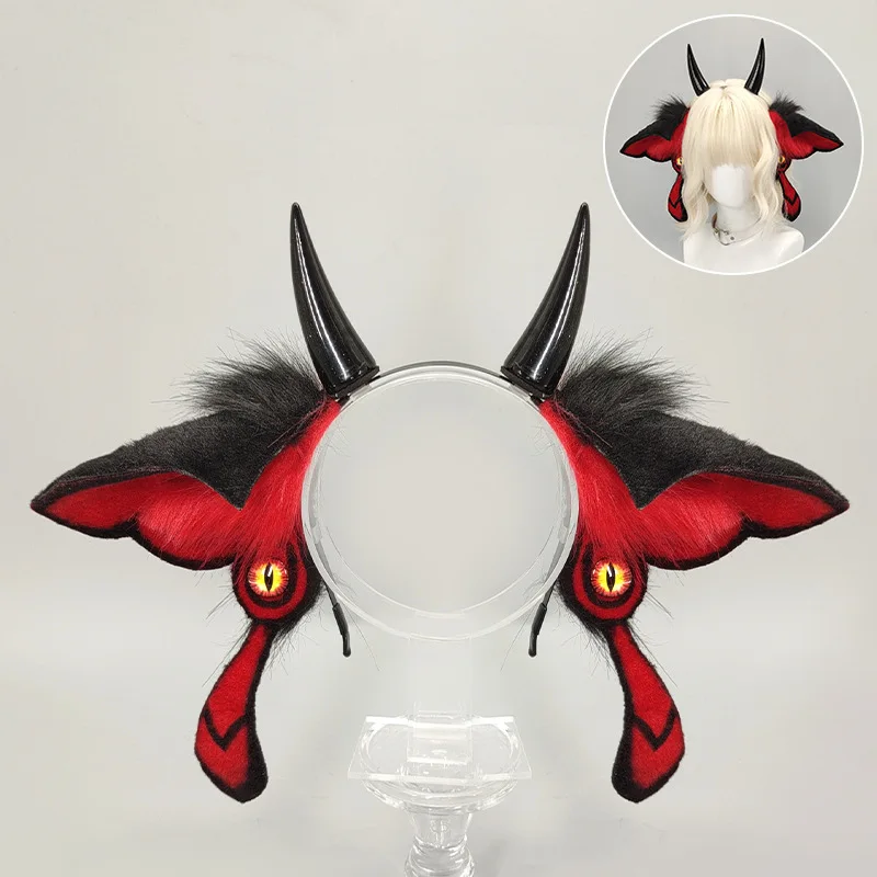 Halloween Moth Fairy Headpiece Fluffy Headband with Movable Wings Fantasy Cryptid Cosplay Prop Dark Elf Ears Costume Accessories
Halloween Moth Fairy Headpiece Fluffy Headband with Movable Wings Fantasy Cryptid Cosplay Prop Dark Elf Ears Costume Accessories