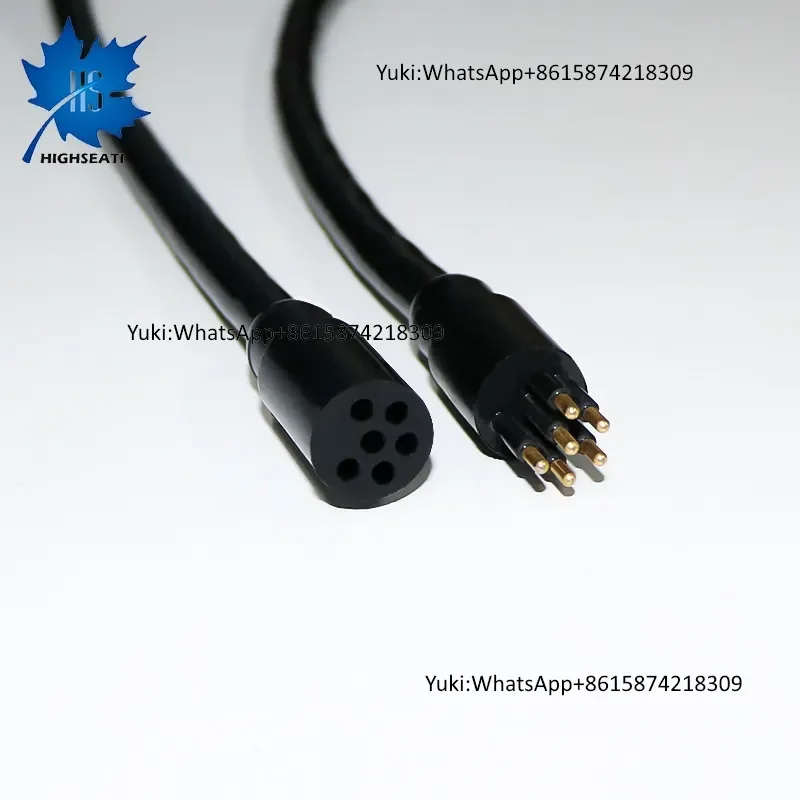 IP68 6-Pin Male Female Connector for Harsh Environments
IP68 6-Pin Male Female Connector for Harsh Environments