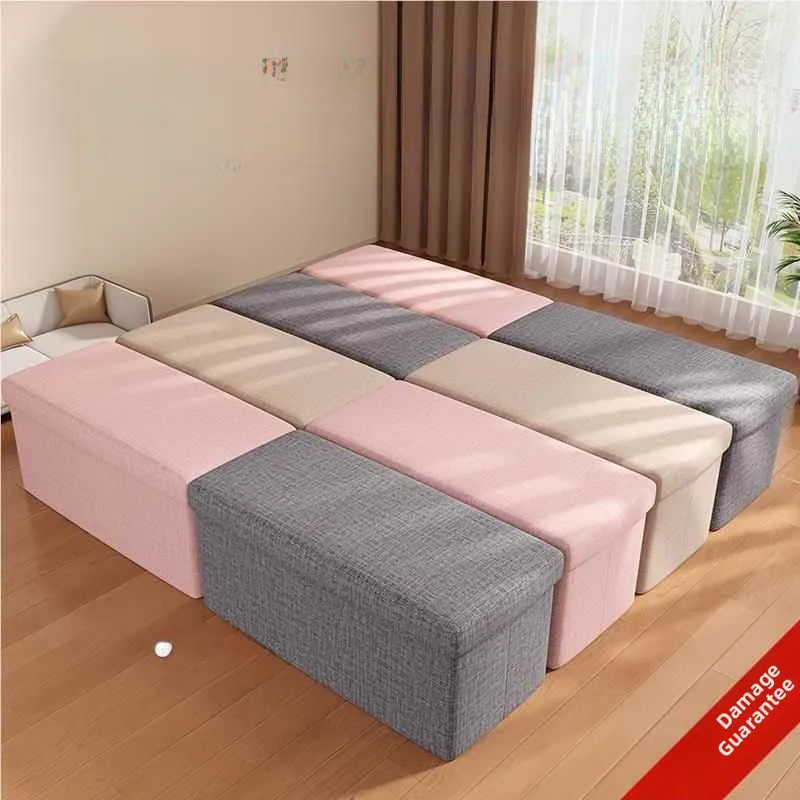 Large Capacity Sitting Storage Box Fabric Home Use Cover Organizer Box for Clothes Toys Books Foldable Rolling Underbed Bin
Large Capacity Sitting Storage Box Fabric Home Use Cover Organizer Box for Clothes Toys Books Foldable Rolling Underbed Bin