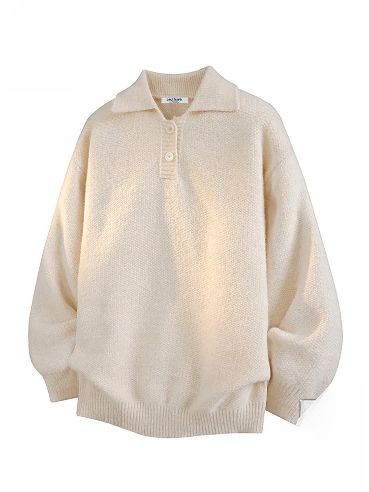 PaulFrank Warm Knitted Sweater Pure Color Collar Men's Faion Casual Long Sve Top for Autumn Season
PaulFrank Warm Knitted Sweater Pure Color Collar Men's Faion Casual Long Sve Top for Autumn Season