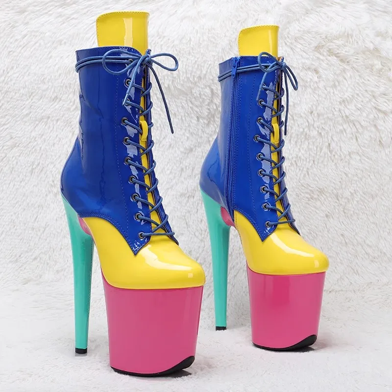 New 20CM/8inches PU Upper Modern Sexy Nightclub Pole Dance Shoes High Heel Platform Women's Ankle Boots 059
New 20CM/8inches PU Upper Modern Sexy Nightclub Pole Dance Shoes High Heel Platform Women's Ankle Boots 059