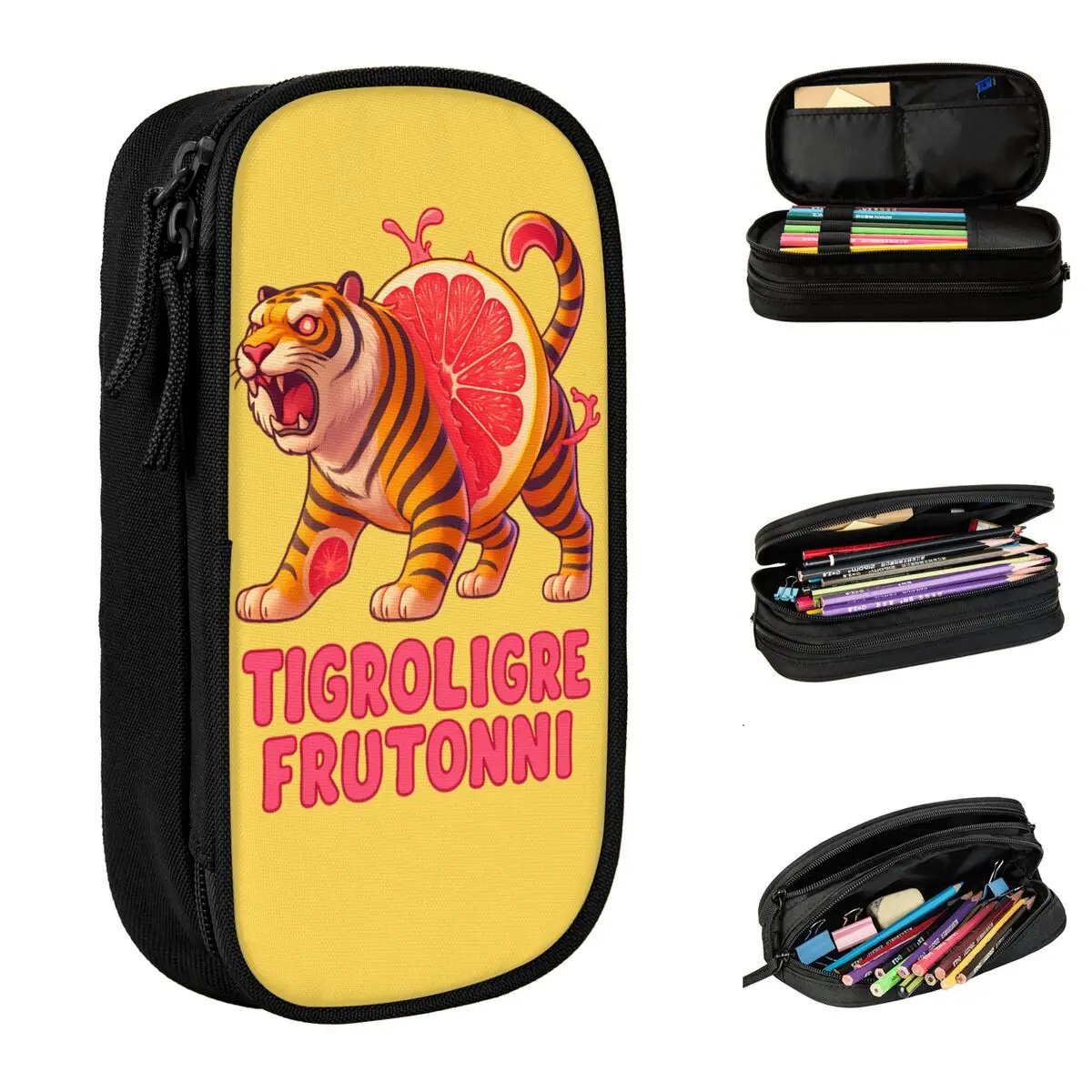Tigroligre Frutonni Tigror League Prutuni Italian Brainrot Pencil Case Boy Girl Lovely Pencil Pouch Custom School Pencil Cases
Tigroligre Frutonni Tigror League Prutuni Italian Brainrot Pencil Case Boy Girl Lovely Pencil Pouch Custom School Pencil Cases