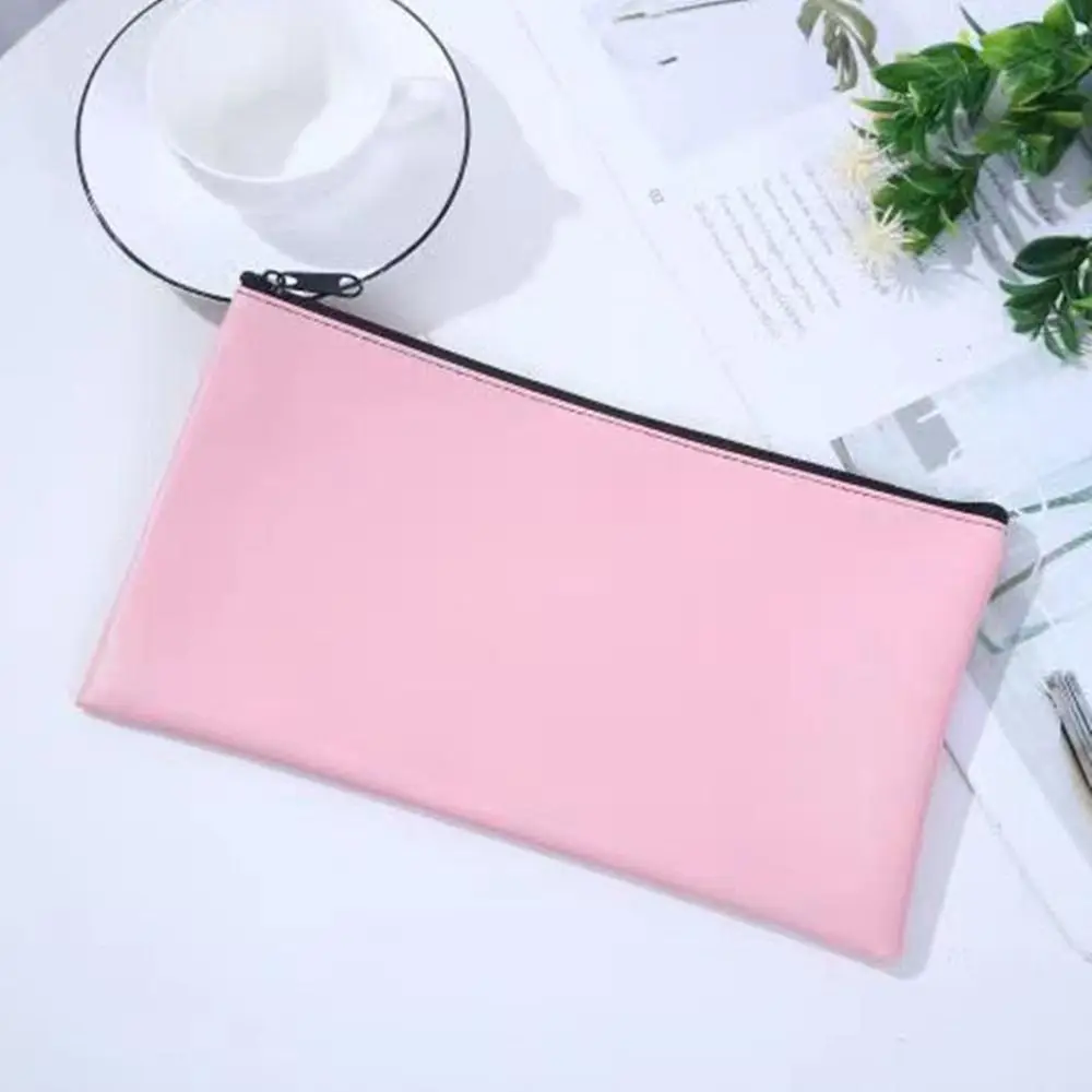 Wallet Zippered Pu Bill Bag PU Leather Bank Envelopes Cash Deposit Bag Money Holder Small Compact Money Pouch Office Products
Wallet Zippered Pu Bill Bag PU Leather Bank Envelopes Cash Deposit Bag Money Holder Small Compact Money Pouch Office Products