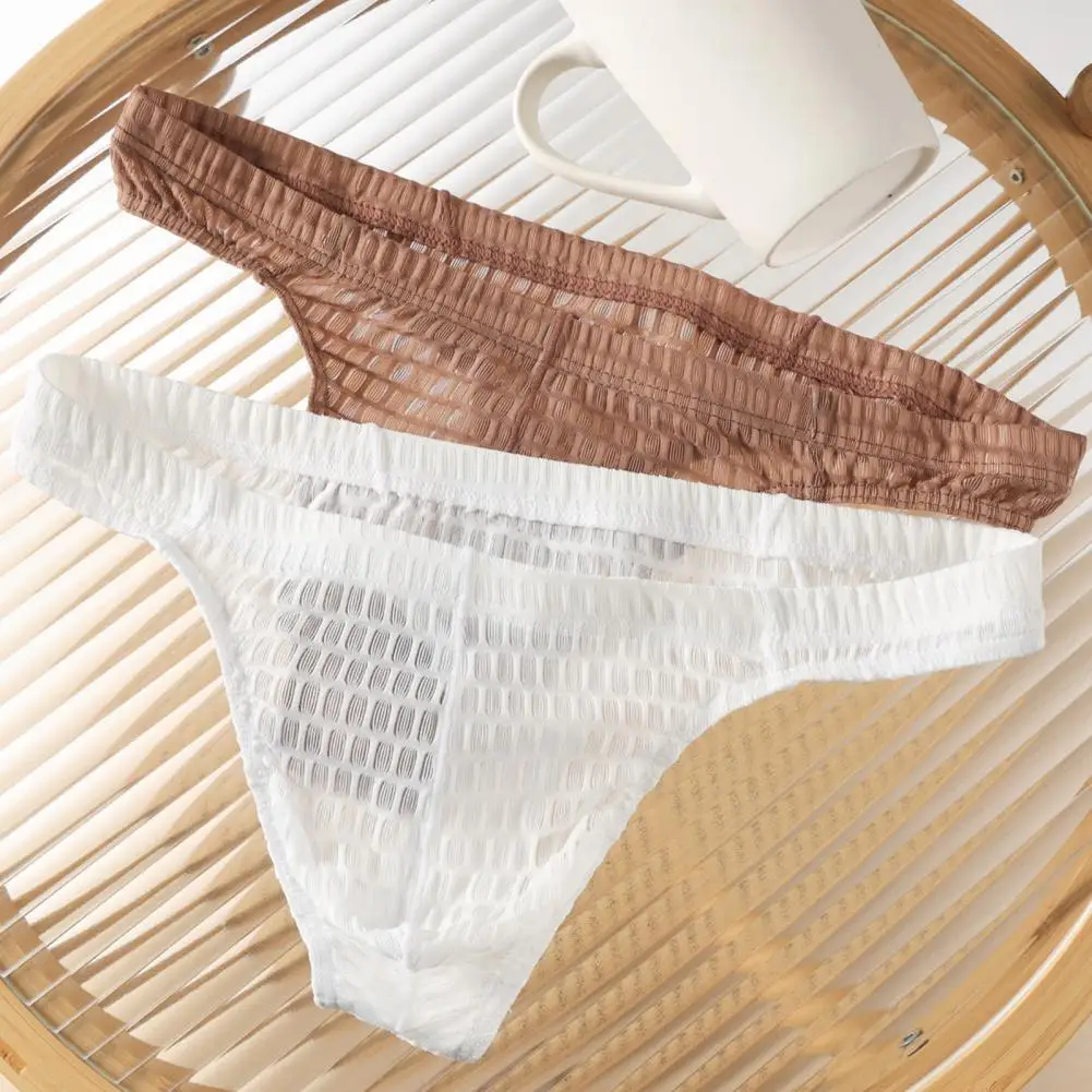 Мужское нижнее белье, 2 шт., мужское дышащее сетчатое нижнее белье с низкой талией, трусы из тонкой ткани с тиснением для комфортной носки, мужские трусы
Мужское нижнее белье, 2 шт., мужское дышащее сетчатое нижнее белье с низкой талией, трусы из тонкой ткани с тиснением для комфортной носки, мужские трусы