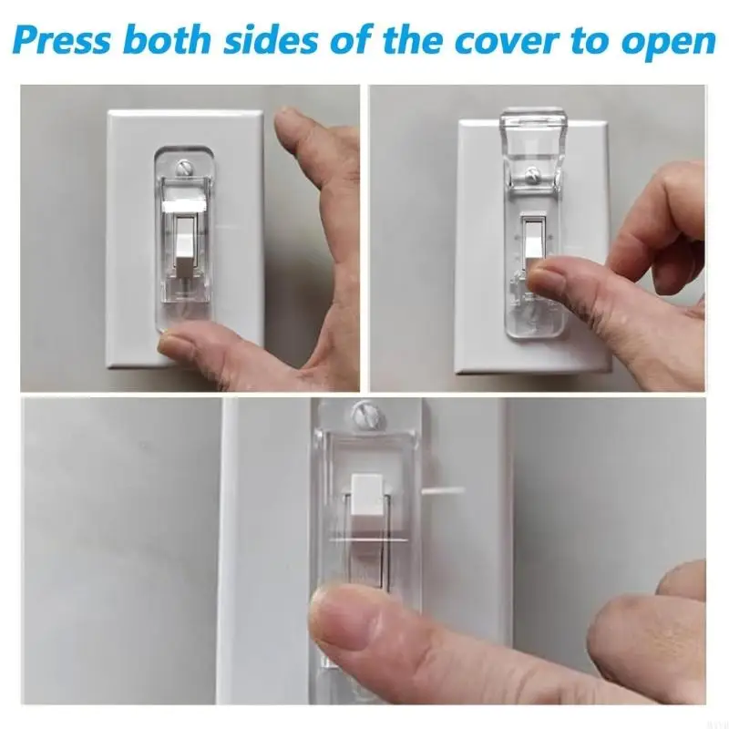 Pack Of 10 Clear Toggle Switches Covers Switches Protectors for Standard Light Switches Prevent Accidental Power Loss M4YD
Pack Of 10 Clear Toggle Switches Covers Switches Protectors for Standard Light Switches Prevent Accidental Power Loss M4YD