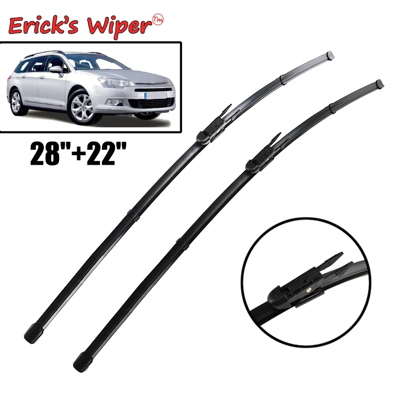 Щетки стеклоочистителя Erick's для Citroen C5 RD/TD, 2008 - 2017 дюйма, 28 + 22 дюйма
Щетки стеклоочистителя Erick's для Citroen C5 RD/TD, 2008 - 2017 дюйма, 28 + 22 дюйма