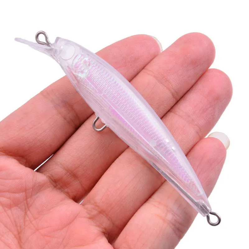 New Hot Lasers Unpainted Sinking Minnows 9cm 6g DIY Plastic Hard Lures Long Cast Lifelike Freshwater Bass Perch Fishing Tackles
New Hot Lasers Unpainted Sinking Minnows 9cm 6g DIY Plastic Hard Lures Long Cast Lifelike Freshwater Bass Perch Fishing Tackles