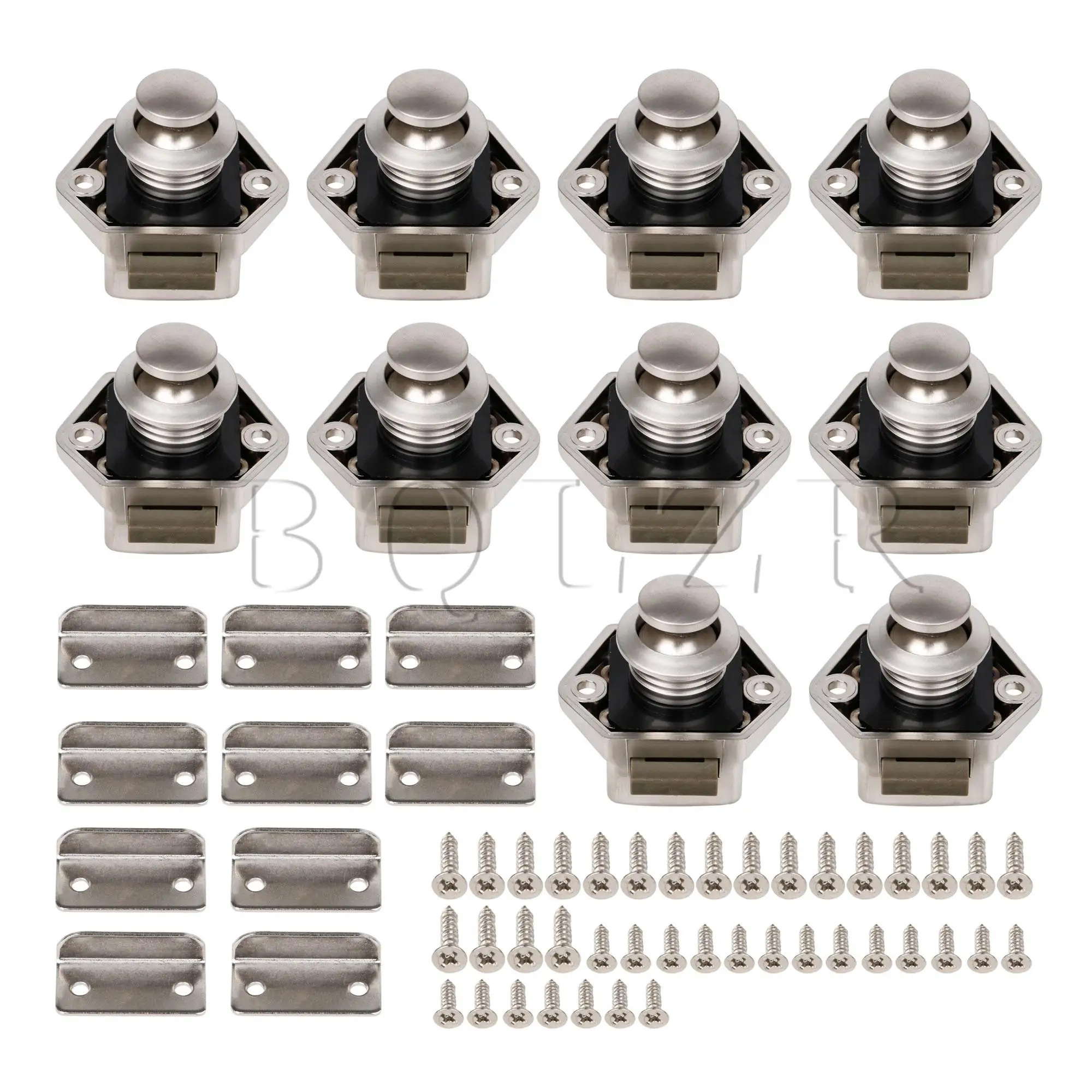 BQLZR Keyless Push Button Cabinet Latch Knobs 35mm w/ Screw for RV Drawers Pack of 10
BQLZR Keyless Push Button Cabinet Latch Knobs 35mm w/ Screw for RV Drawers Pack of 10