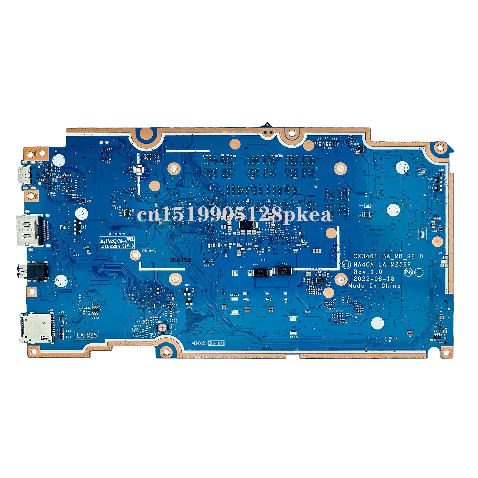 CX3401FBA HA4OA LA-M256P Материнская плата для ноутбука ASUS Chromebook Vibe CX34 Flip CX3401 CX3401F Материнская плата i3 i5 i7-12th Gen 8 ГБ/16 ГБ
CX3401FBA HA4OA LA-M256P Материнская плата для ноутбука ASUS Chromebook Vibe CX34 Flip CX3401 CX3401F Материнская плата i3 i5 i7-12th Gen 8 ГБ/16 ГБ