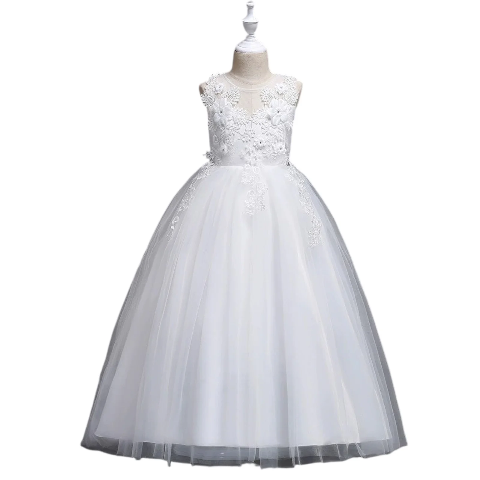 4-15yrs Kids Dresses For Girl Clothes Lace Flower Ball Gown Girls Long Dress For Wedding Prom Party Dresses Teenage Girl Costume
4-15yrs Kids Dresses For Girl Clothes Lace Flower Ball Gown Girls Long Dress For Wedding Prom Party Dresses Teenage Girl Costume