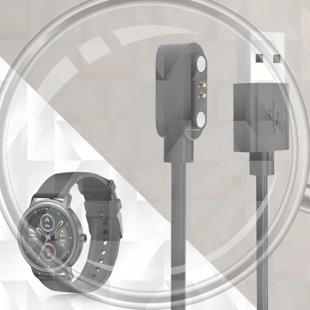 Magnetic Watch Charger Adapter USB Smart Watch Charger Cord Replacement Smartwatch Charging Wire for Mibro Watch Lite 2/T1/ C2
Magnetic Watch Charger Adapter USB Smart Watch Charger Cord Replacement Smartwatch Charging Wire for Mibro Watch Lite 2/T1/ C2
