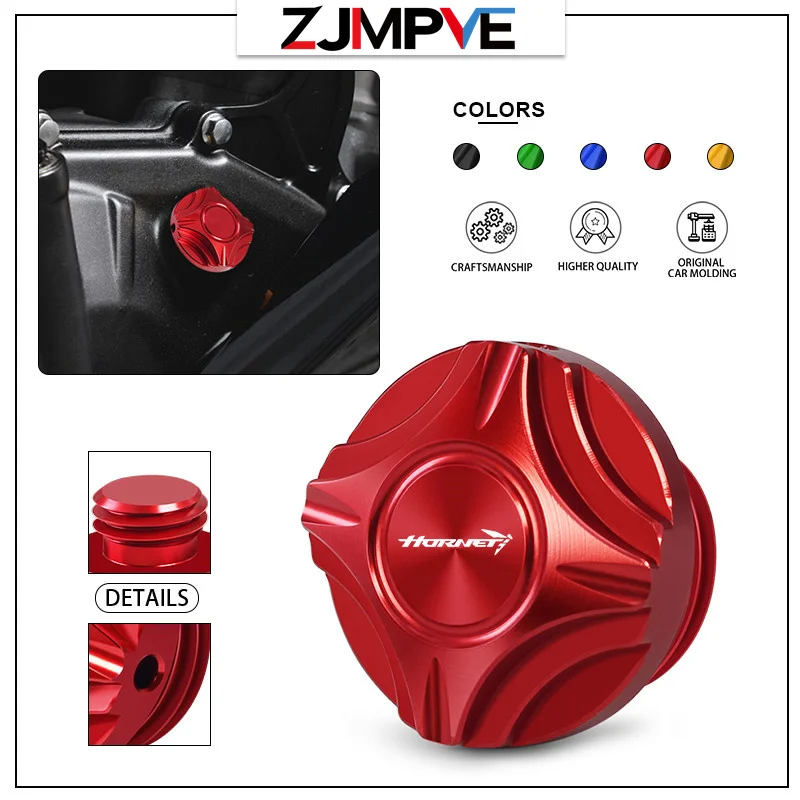 For CB750 CB600F HORNET CB 750 CB600F Hornet Motorcycle Engine Oil Filler Cap Screw Oil Plug Cover Bolts Protection hornet cb750
For CB750 CB600F HORNET CB 750 CB600F Hornet Motorcycle Engine Oil Filler Cap Screw Oil Plug Cover Bolts Protection hornet cb750