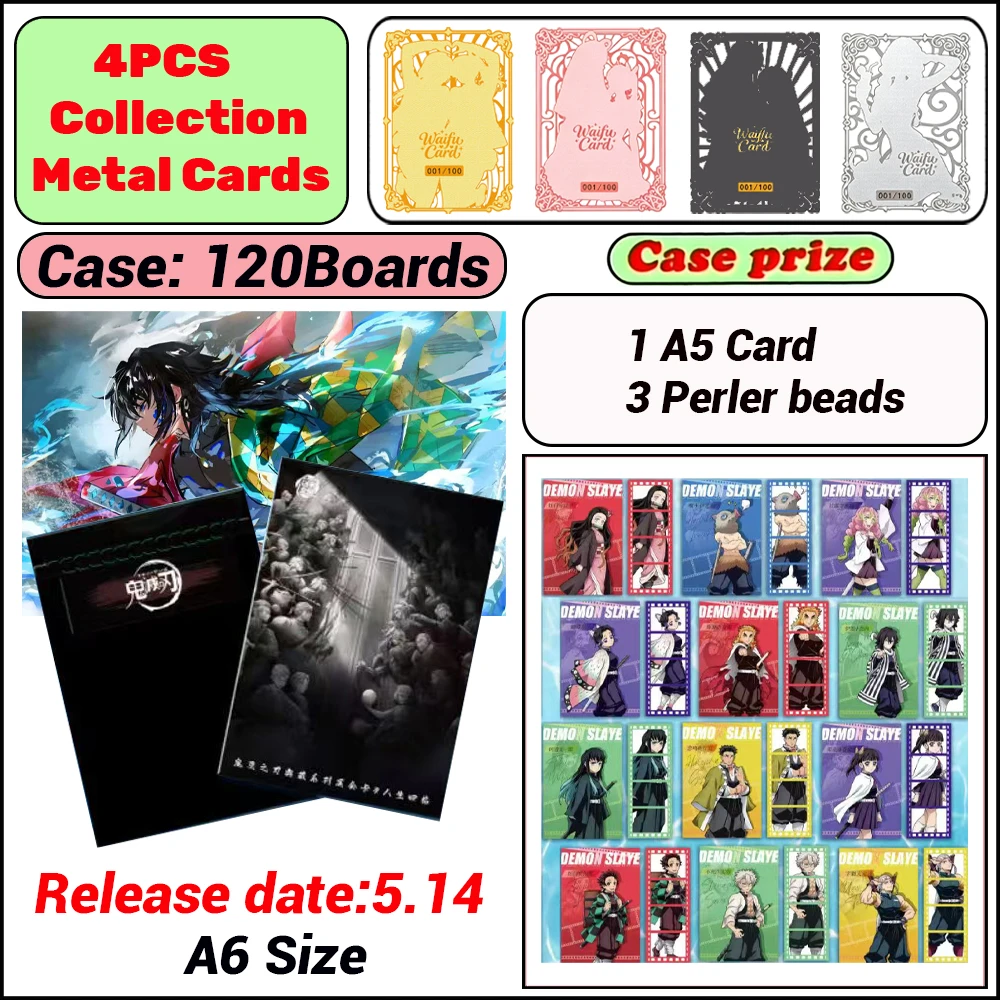Wholesale YanKa Creative Studio Demon Slayer Cards A6 Size Board Acrylic Series Color Paper Limited Edition Toy Gift Set
Wholesale YanKa Creative Studio Demon Slayer Cards A6 Size Board Acrylic Series Color Paper Limited Edition Toy Gift Set