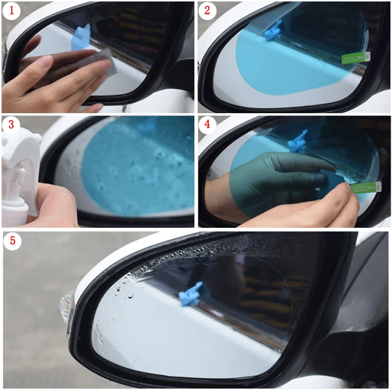 2Pcs Car Rain Rearview Mirror Films Waterproof Anti-fog Car Mirror Rain Covers Window Anti-rain Protector Film Auto Accessories
2Pcs Car Rain Rearview Mirror Films Waterproof Anti-fog Car Mirror Rain Covers Window Anti-rain Protector Film Auto Accessories