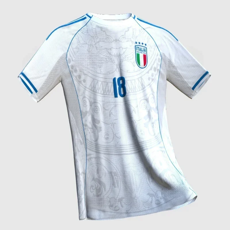 Italian National Football Training Uniform 3D Printed Casual Quick Drying Breathable Slim New Comfortable Short-sleeved T-shirt
Italian National Football Training Uniform 3D Printed Casual Quick Drying Breathable Slim New Comfortable Short-sleeved T-shirt