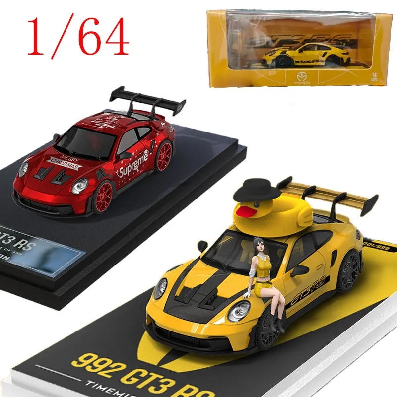 Литой под давлением TimeMicro TM масштаб 1/64 Модель автомобиля из сплава Porsche 992 GT3 RS Play Vehicles, игрушки для мальчиков, оригинальная коробка
Литой под давлением TimeMicro TM масштаб 1/64 Модель автомобиля из сплава Porsche 992 GT3 RS Play Vehicles, игрушки для мальчиков, оригинальная коробка